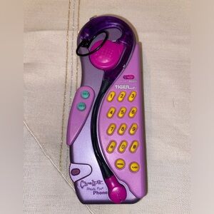 Vintage Tiger Clueless Phone ClearTelephone 1997 Alicia Silverstone VoiceChanger